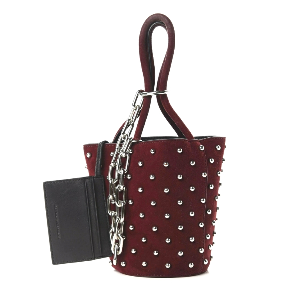 Alexander Wang Mini Roxy Bucket Bag, Maroon